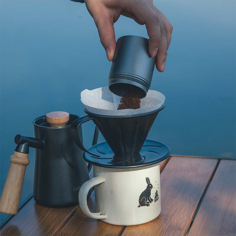 FireMaple Orca dripper café filtre inox 1 tasse