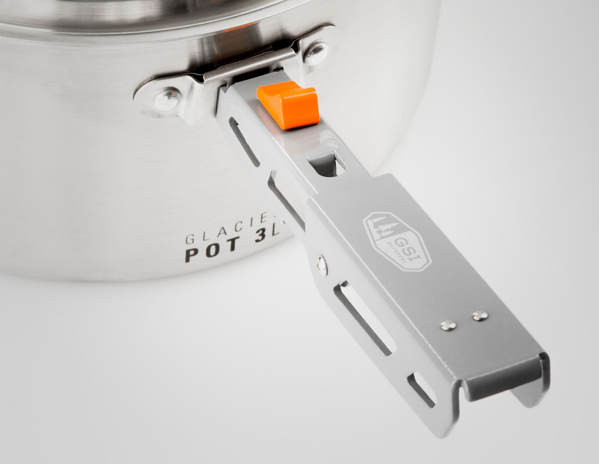GSI Glacier Stainless Camper popote inox 4 personnes 3 L