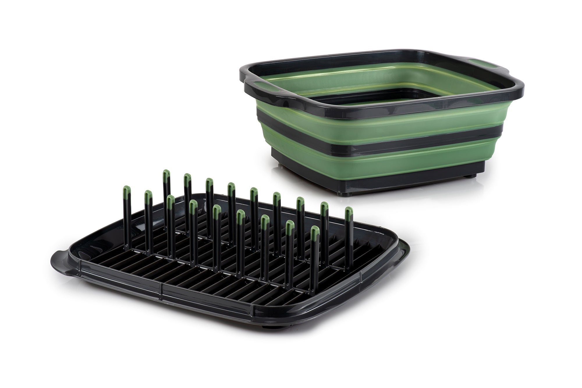 GSI Escape Égouttoir Vaisselle Pliable avec Planche