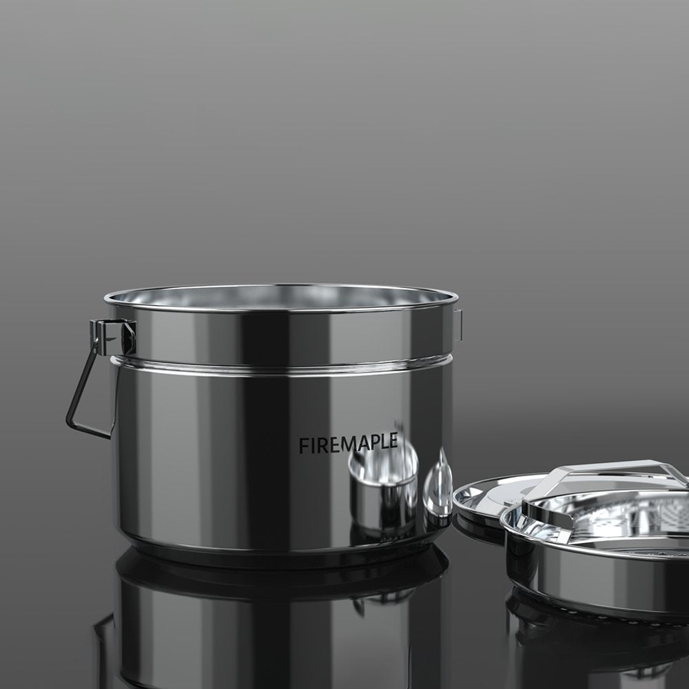 FireMaple Antarcti 1,8 L popote inox suspension feu