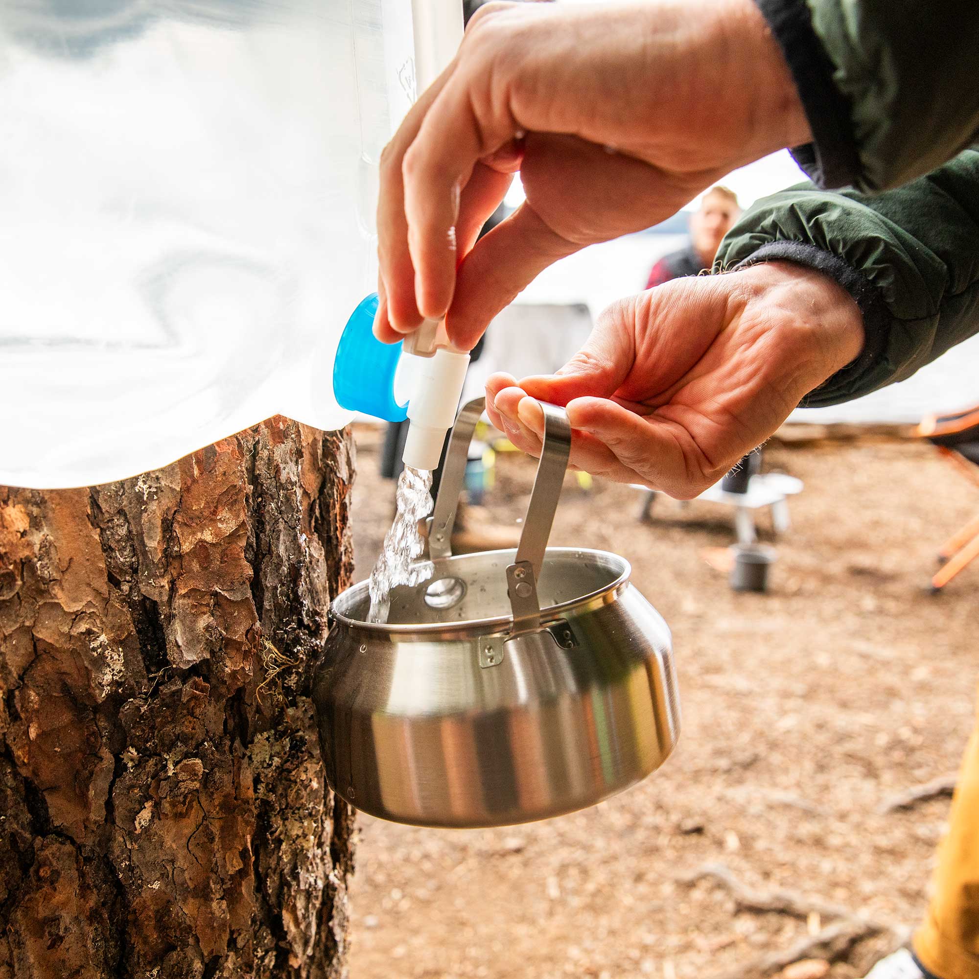 Gsi Glacier Ketalist bouilloire inox 1 L + fourchette-cuillère