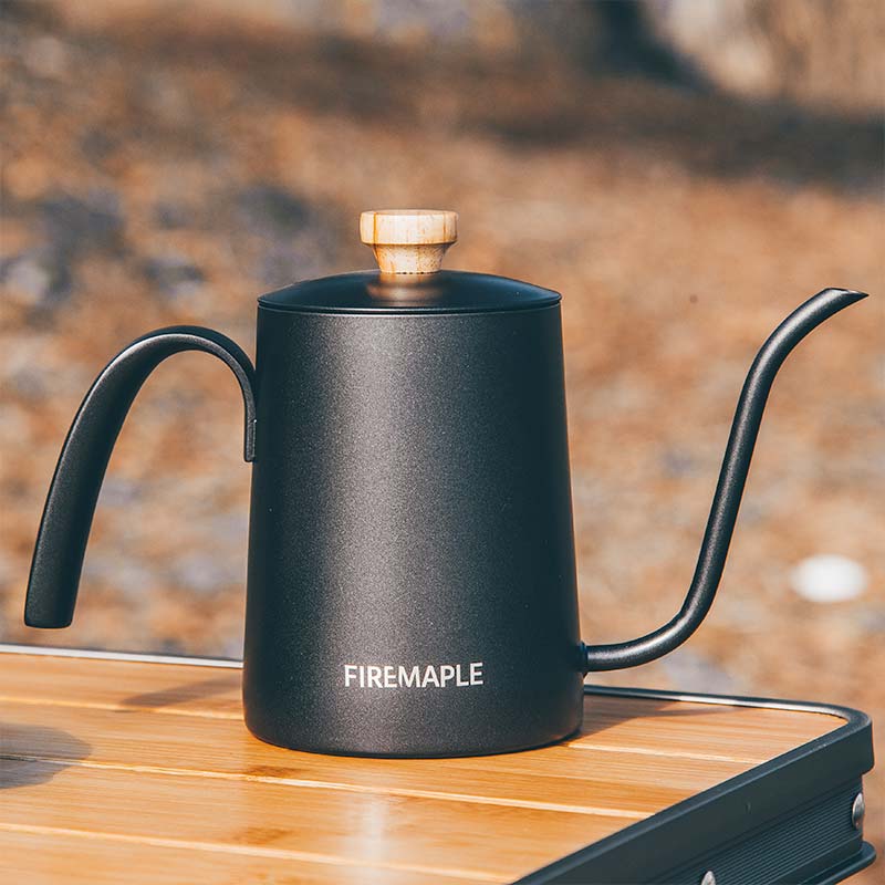 FireMaple Orca bouilloire café 600 ml col de cygne inox