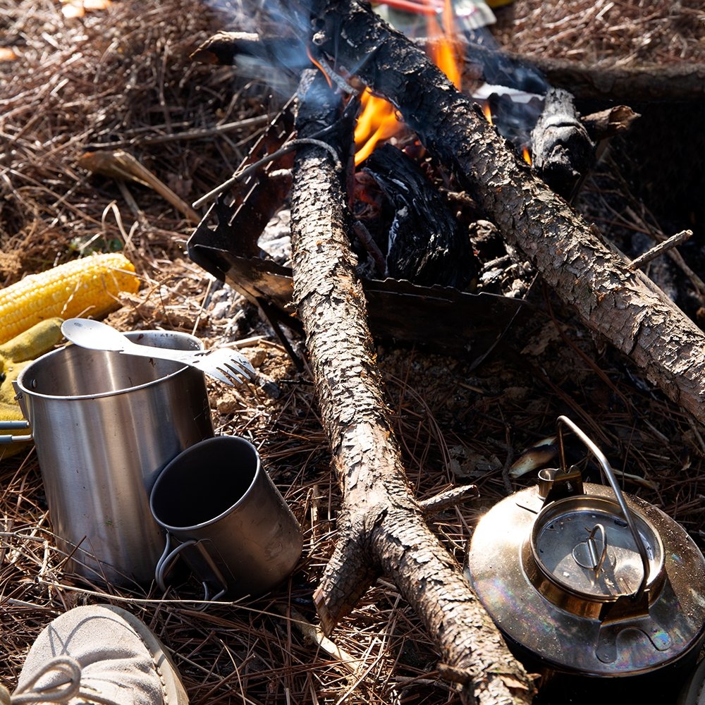 FireMaple Antarcti Set Popote Bouilloire 1L Inox