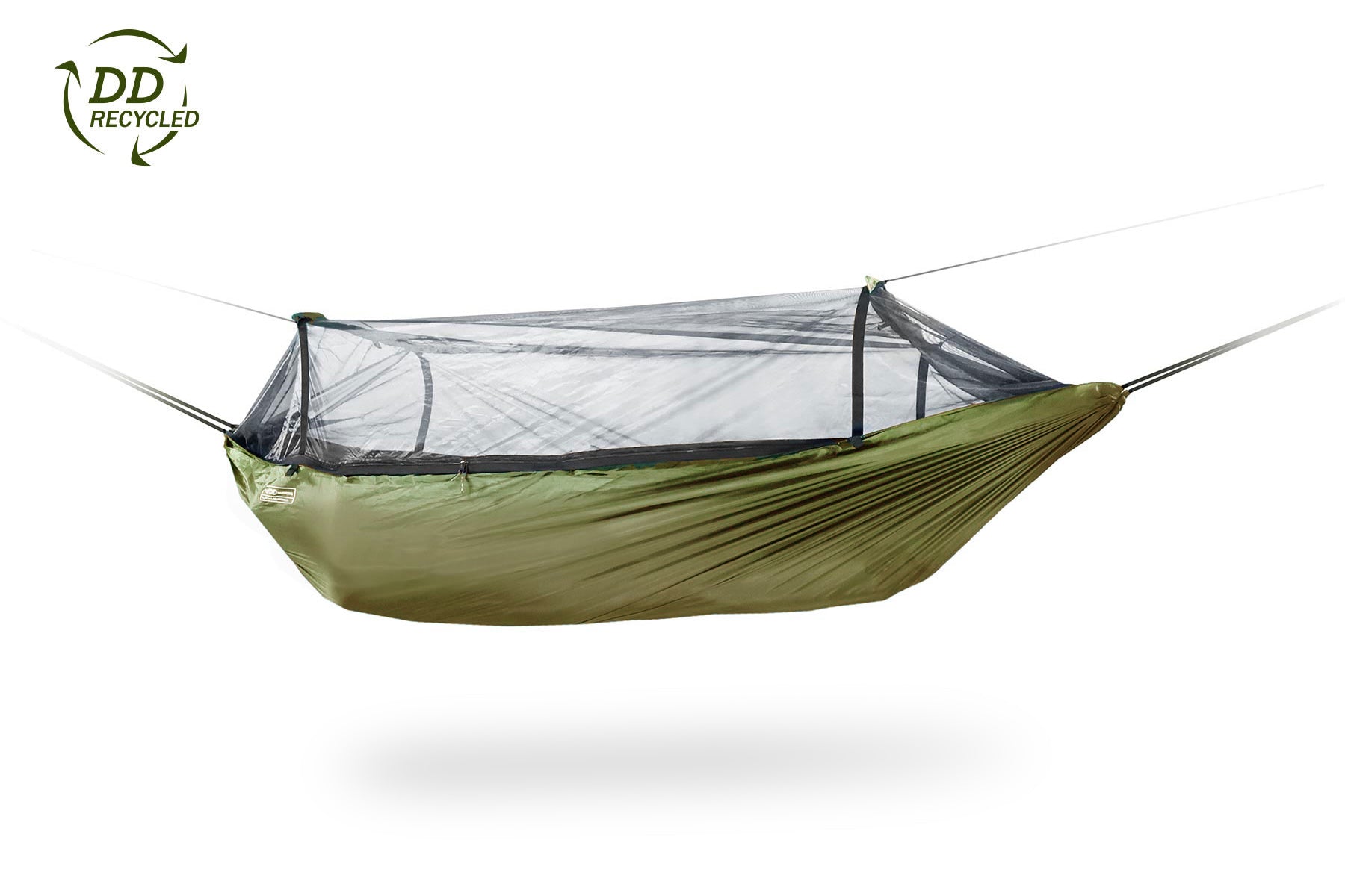 DD Frontline hamac recyclé olive drab moustiquaire