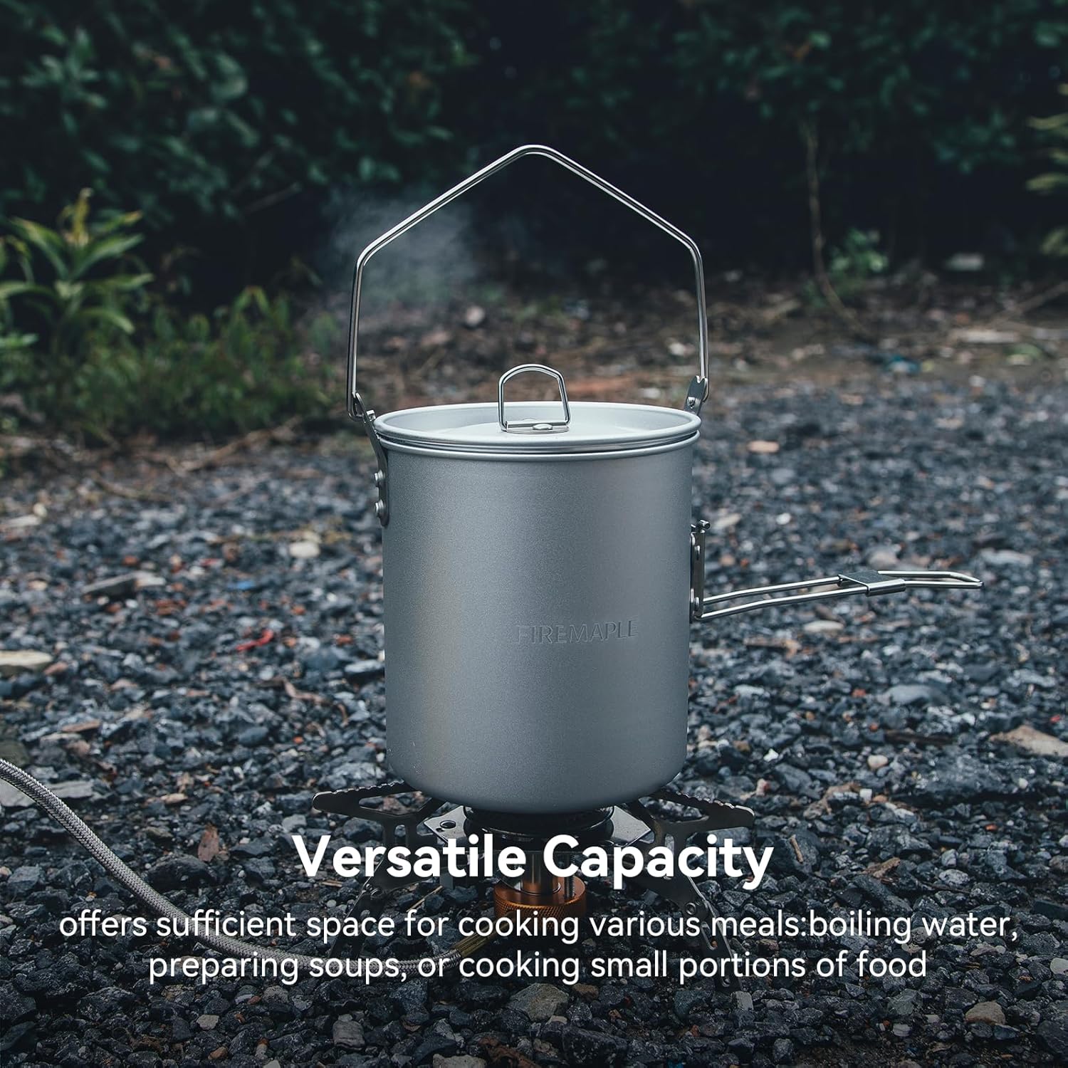FireMaple Frost popote aluminium 900ml solo