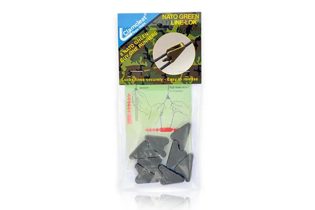 DD Line-Loks vert tendeur de corde tarp lot de 8