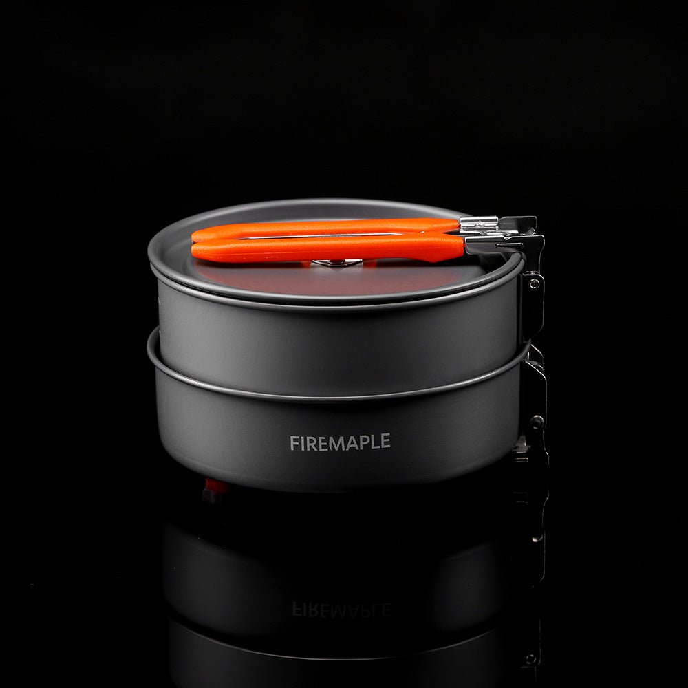 FireMaple Feast 1 popote camping solo orange