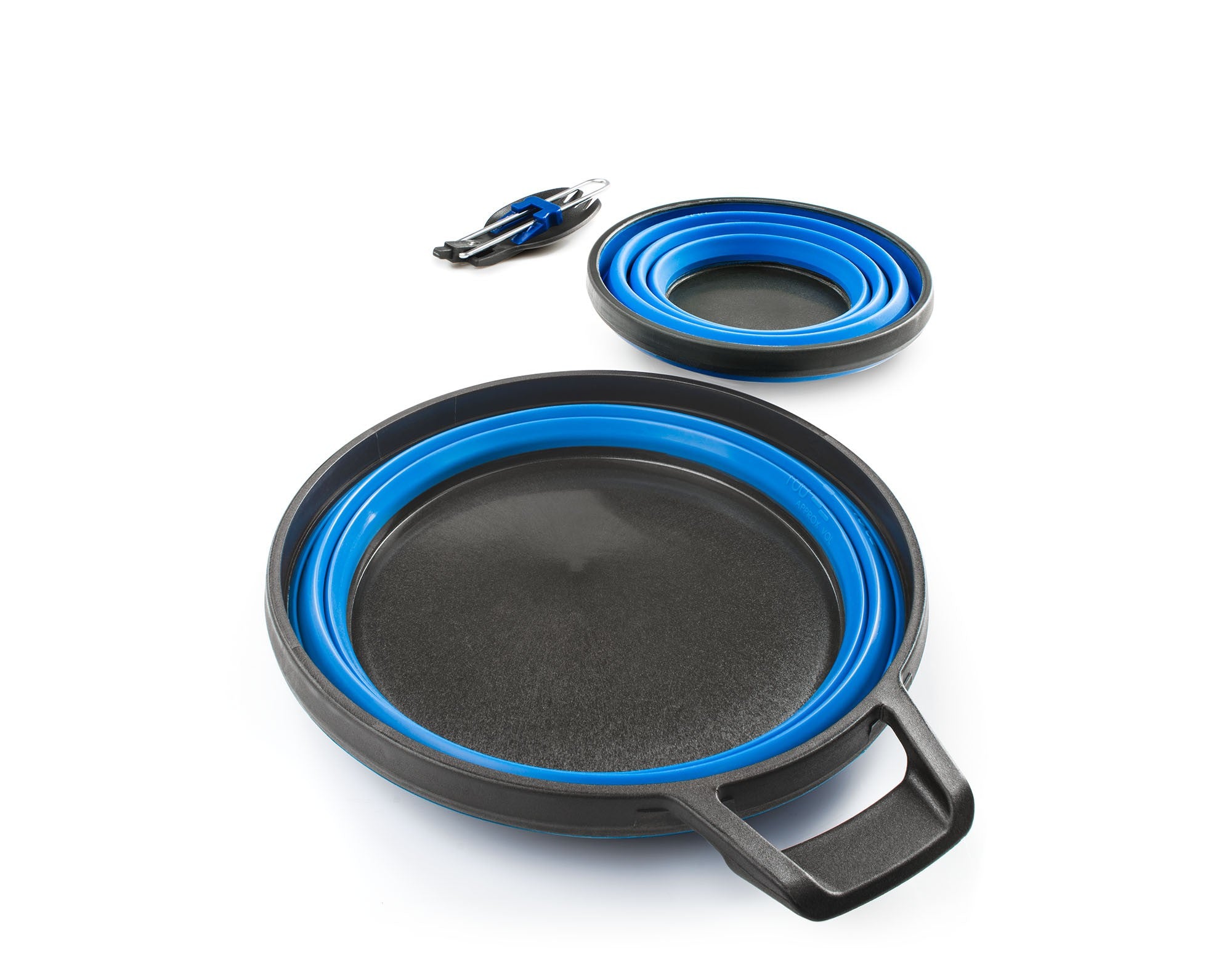 GSI Escape Set Vaisselle 1 Personne Bleu Pliable