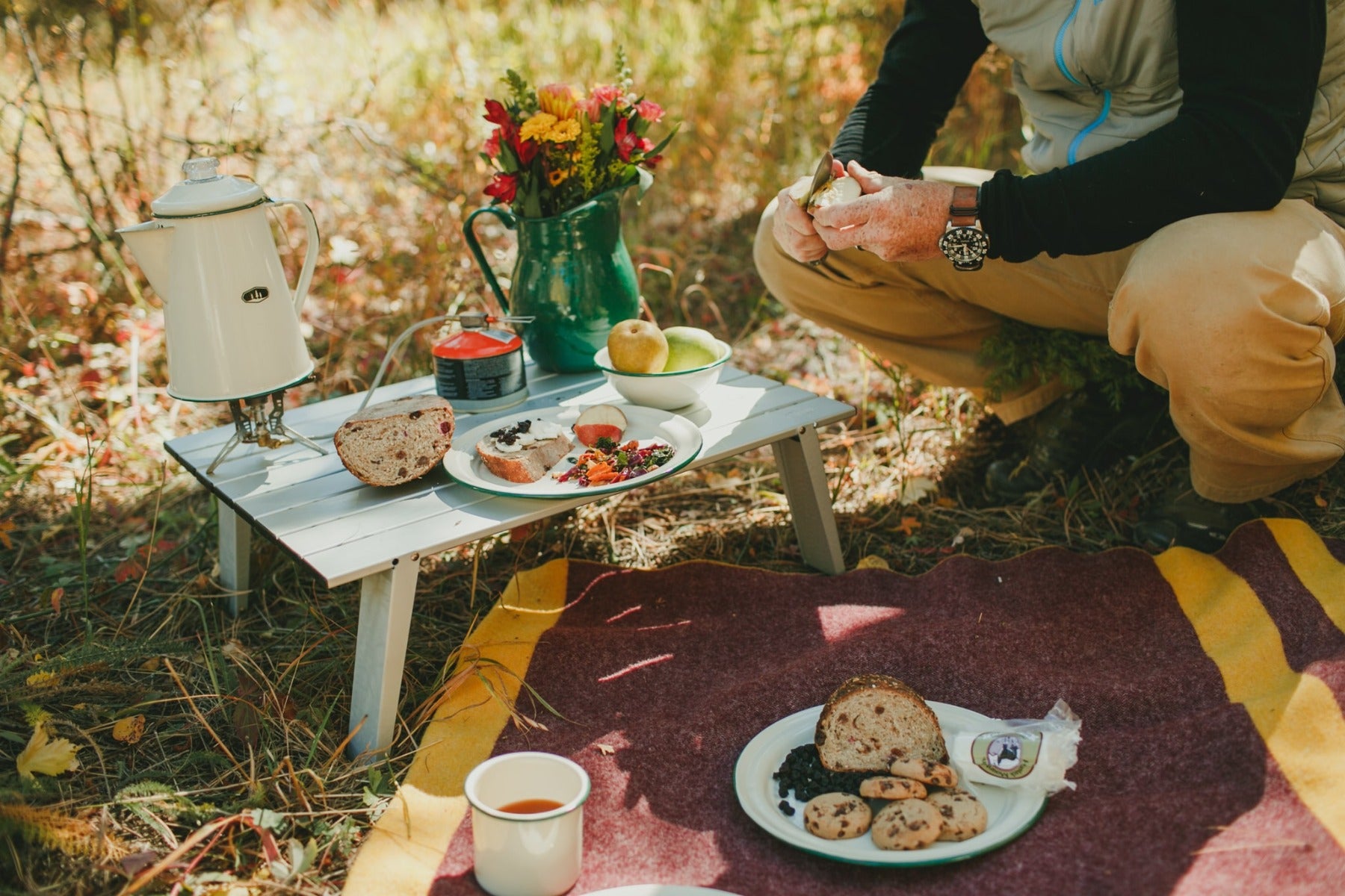 GSI Camping Tableware assiette 10 pouces crème émail