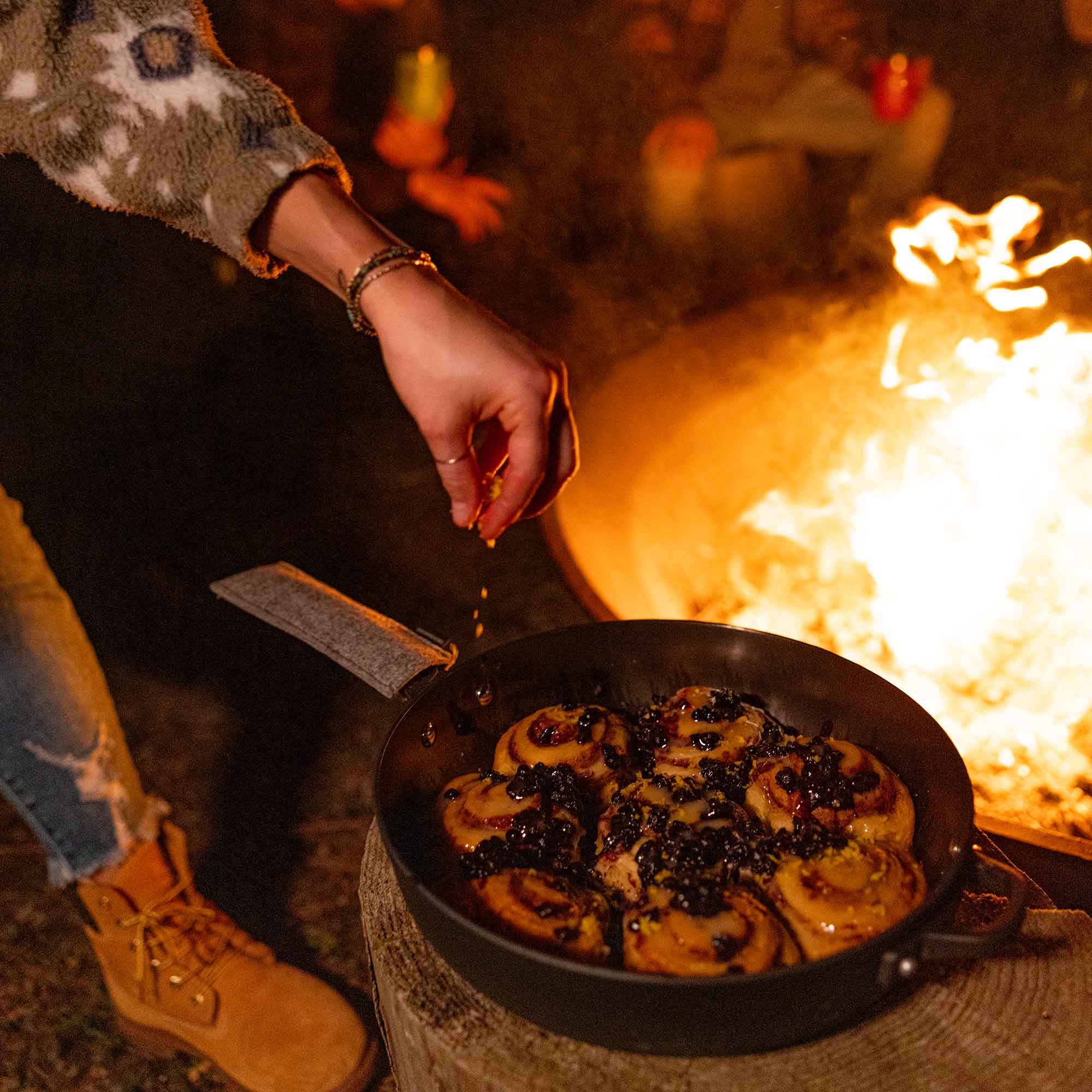 GSI Guidecast 10" set fonte poêle 25 cm feu de camp