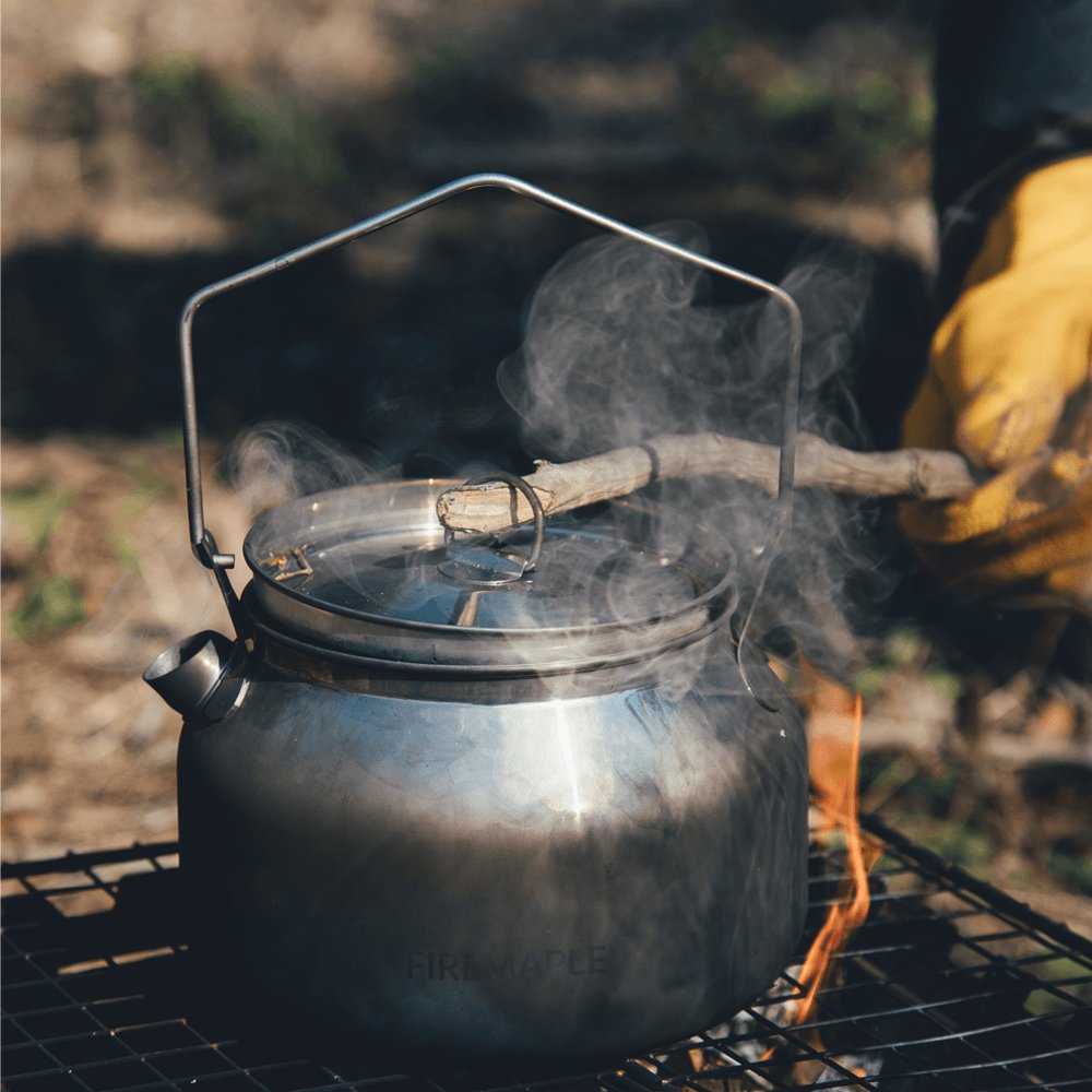 FireMaple Antarcti bouilloire inox 1,2 L feu de camp
