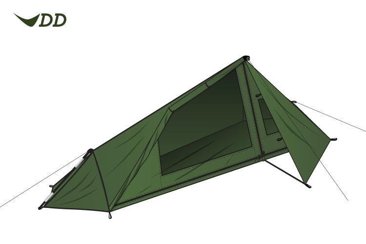 DD SuperLight Tente Tarp 1 Place 710 g