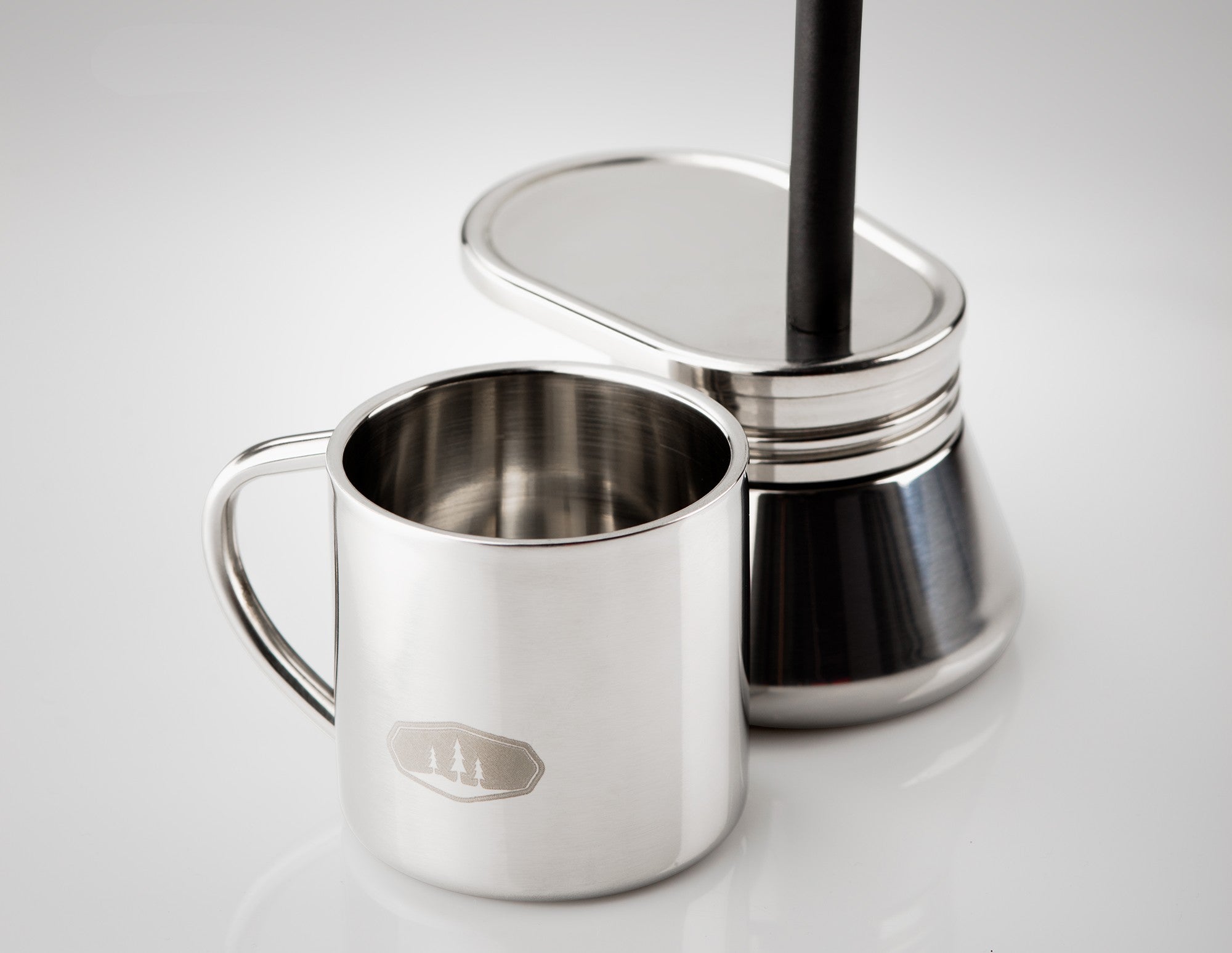 GSI Camp Coffee MiniEspresso 1 tasse inox