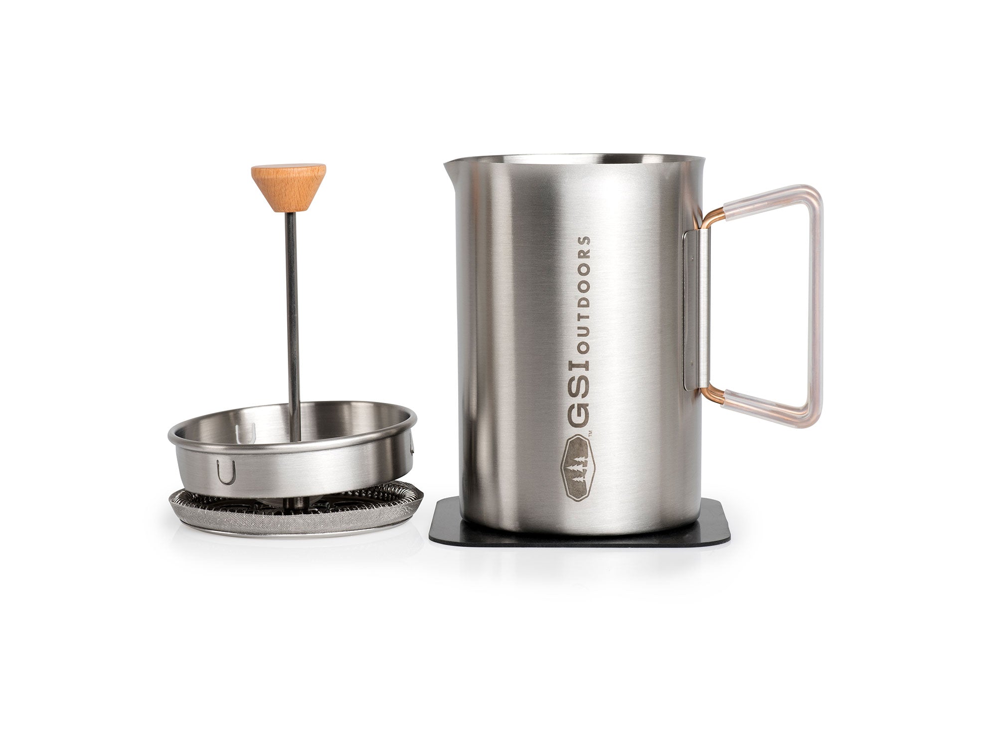 GSI Glacier Javapress cafetière piston inox 20 oz
