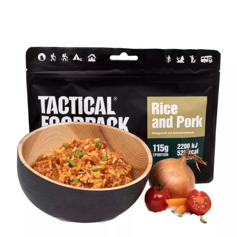 Tactical Foodpack repas lyophilisé Chili con carne