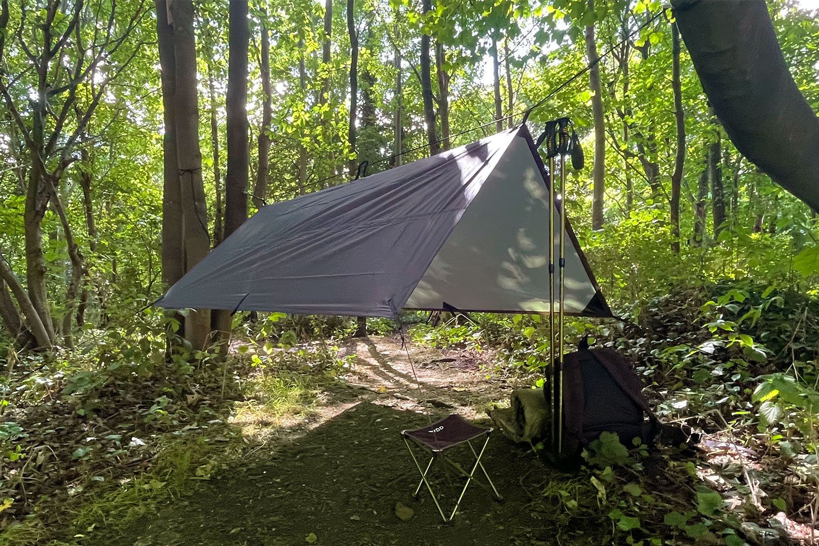 DD Hammocks Tarp 2x2 tarp vert olive 3000 mm