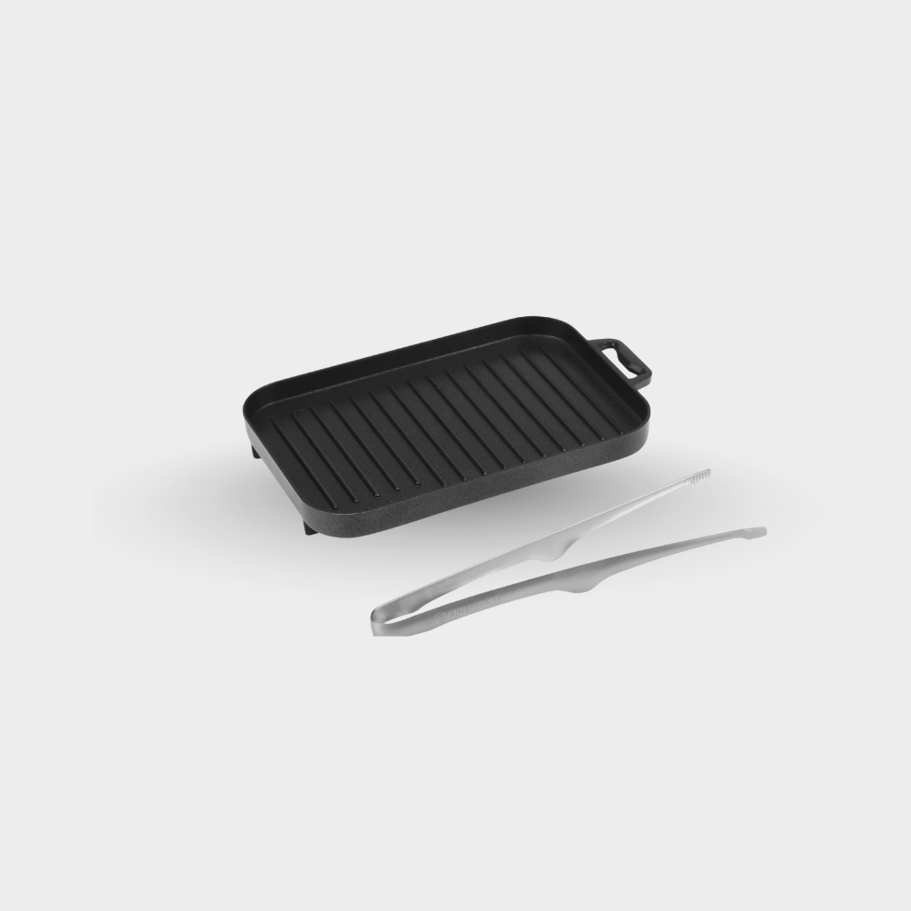 FireMaple Sunflower Plaque Grill Camping 19 cm Antiadhésive