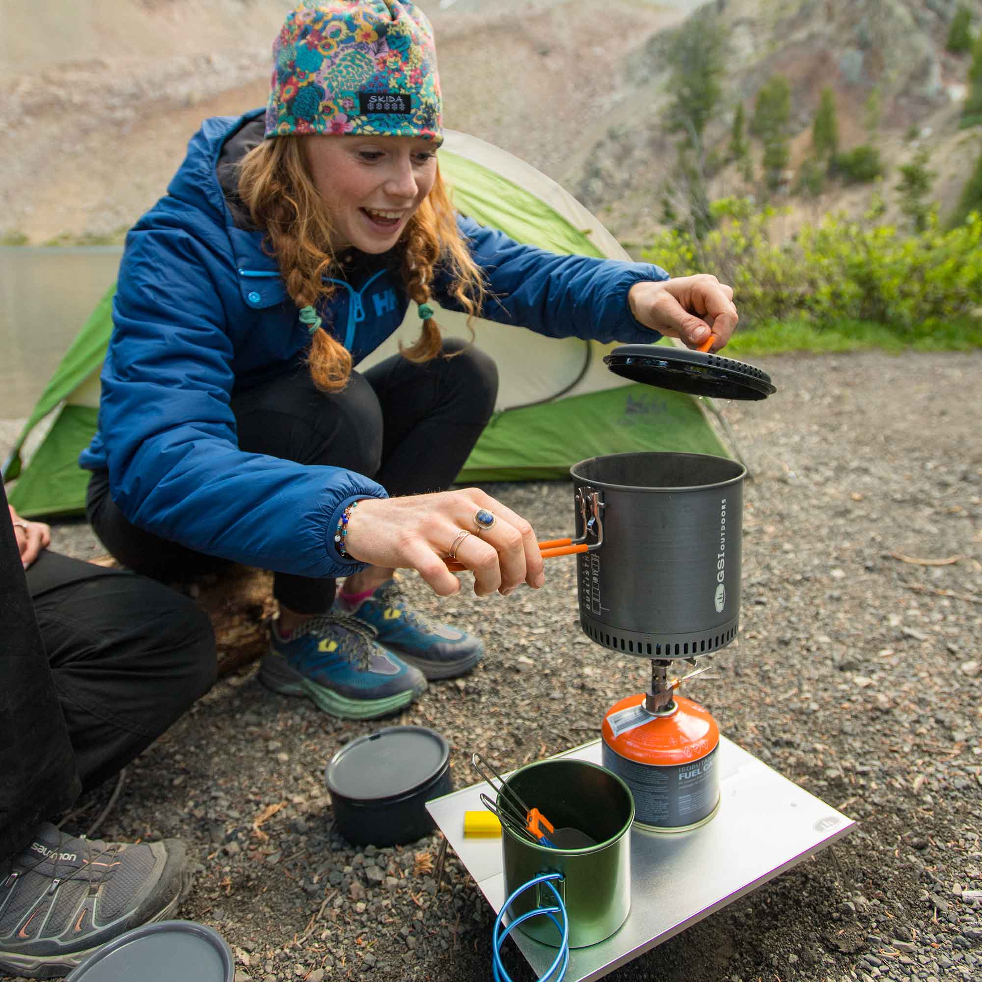 GSI Glacier Camp Stove réchaud camping gaz puissant