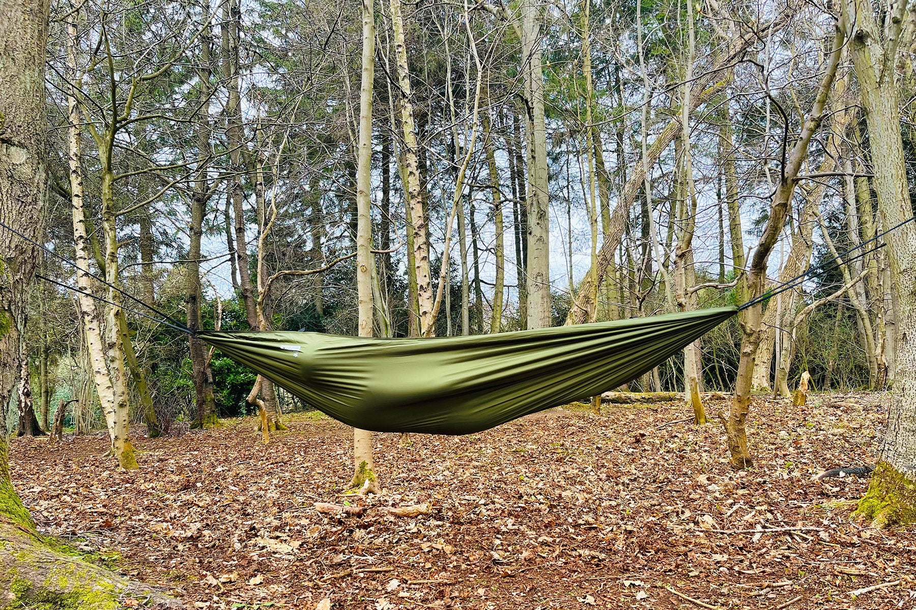 DD Recycled Hamac camping Olive Drab double couche recyclé