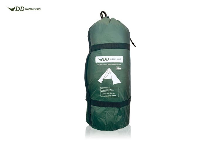 DD SuperLight tente pyramide familiale avec mât 1,8 m