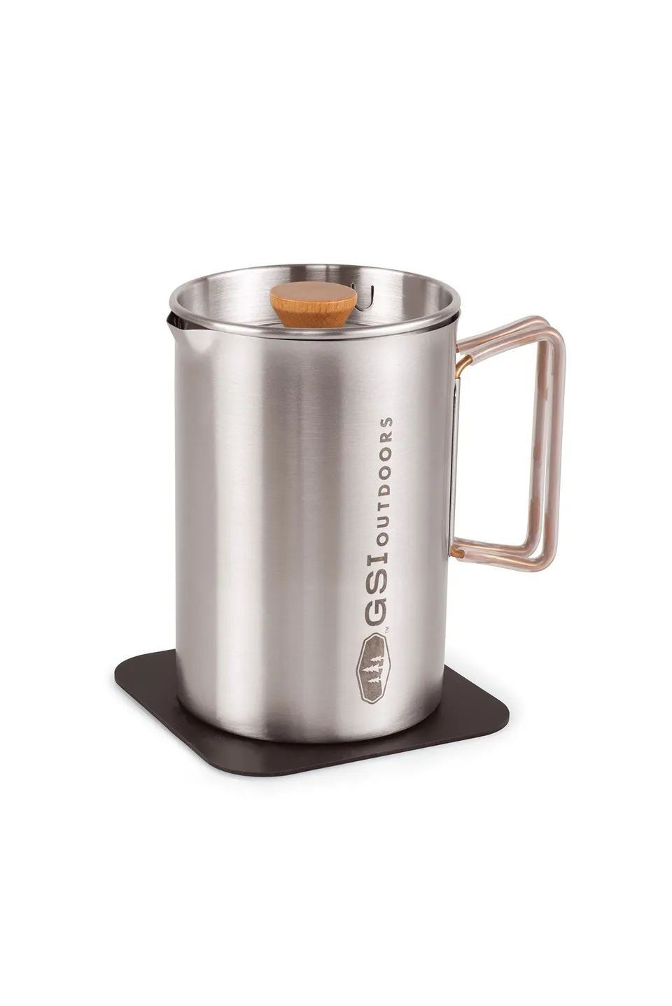 GSI Glacier Javapress cafetière piston inox 20 oz
