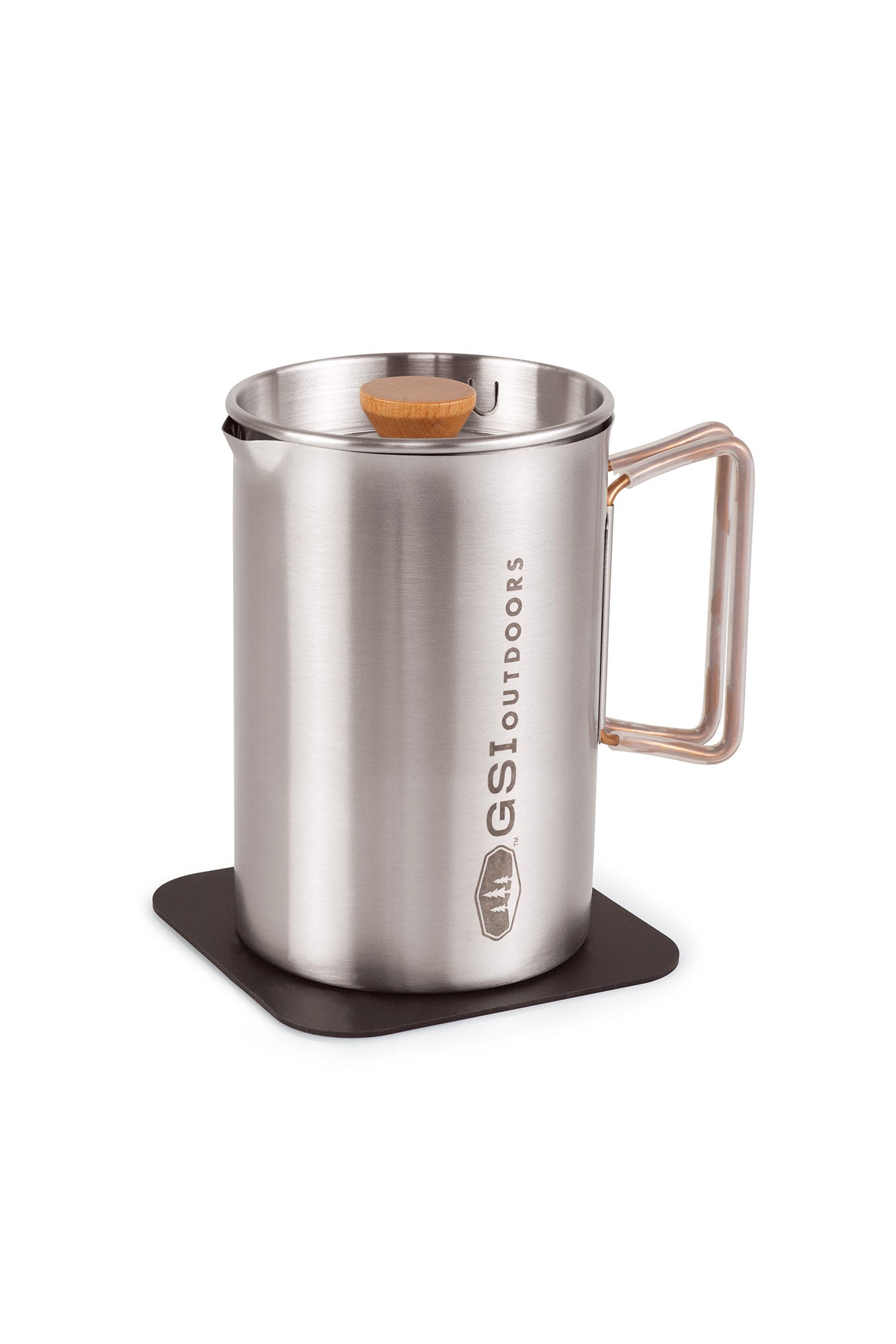 GSI Glacier Javapress cafetière piston inox 20 oz