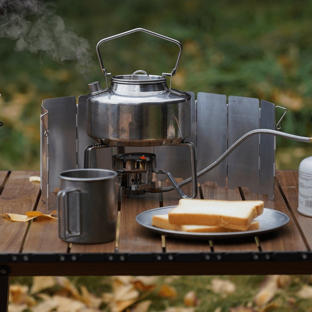 FireMaple FMW-503 pare-vent réchaud 9 panneaux alu