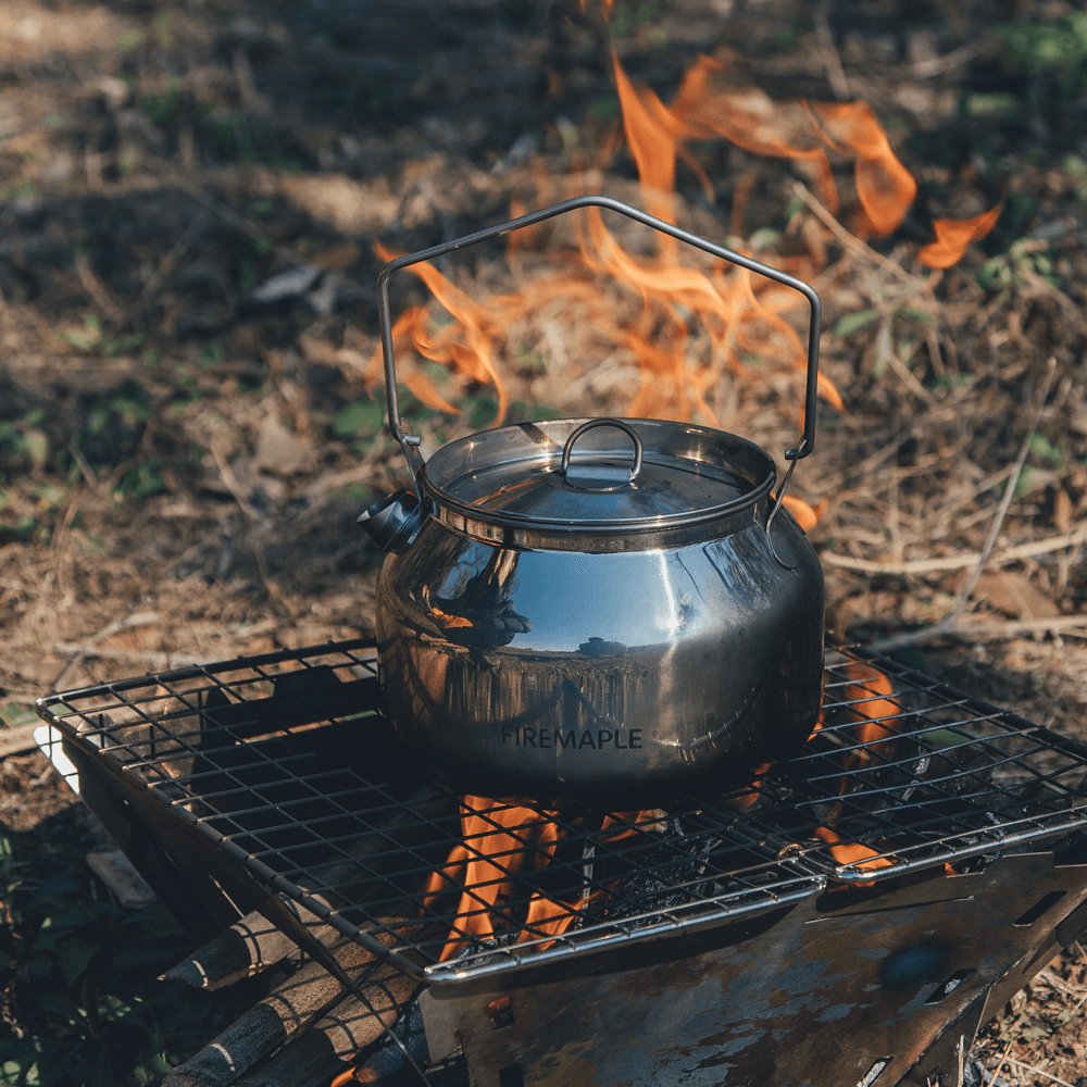 FireMaple Antarcti bouilloire inox 1,2 L feu de camp