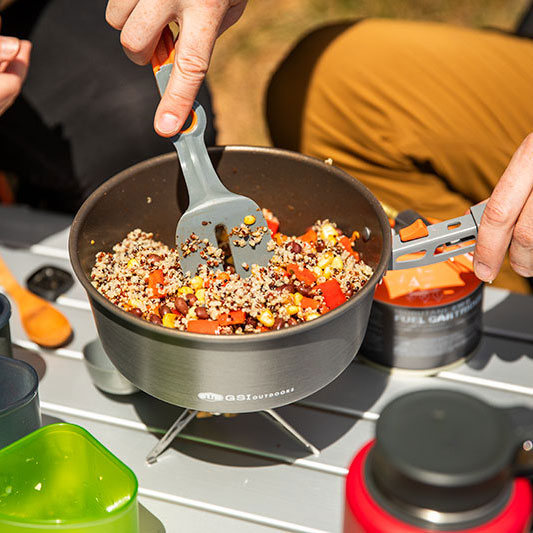 GSI Pinnacle Ceramic Kit Popote Camping 4 Personnes
