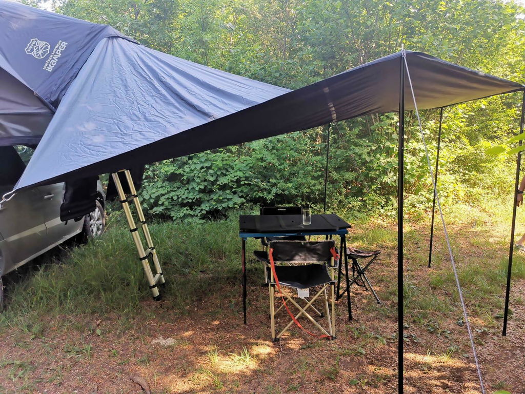 iKamper Auvent tente de toit Skycamp 3.0 pare-soleil