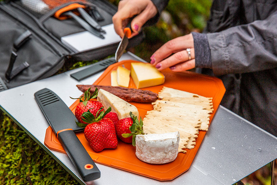 GSI Santoku set couteaux camping avec étui