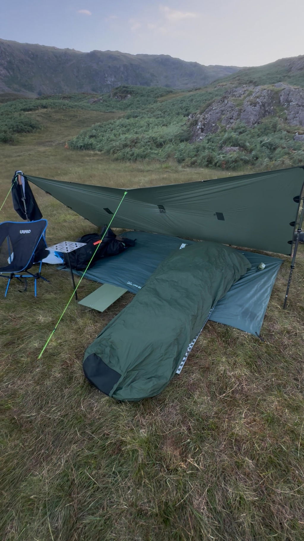 DD Hammocks SuperLight Tarp S bâche ultra-légère