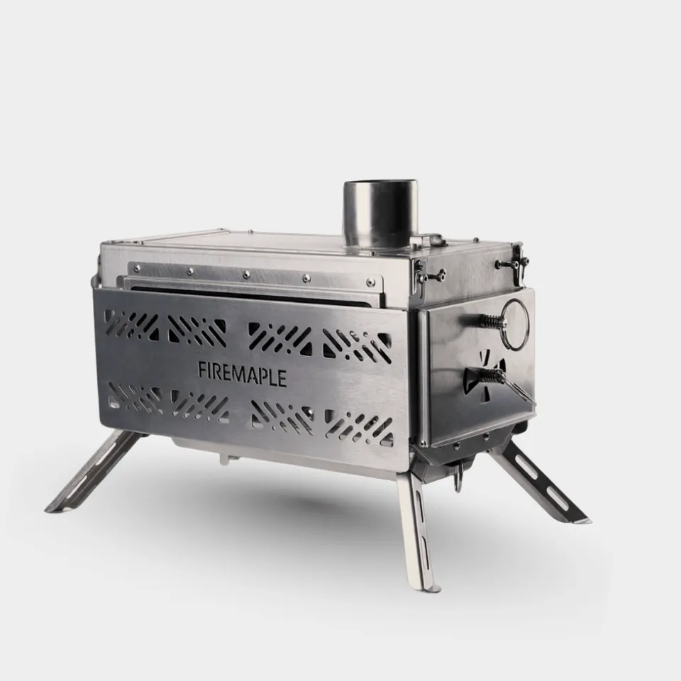 FireMaple Antarcti poêle bois tente chaude inox