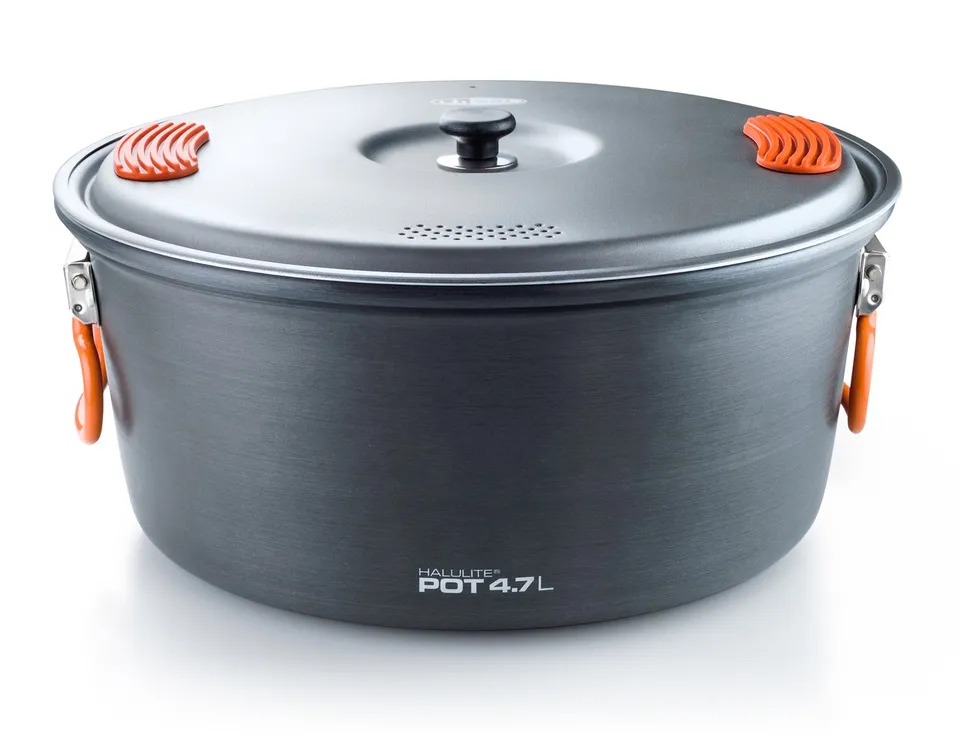 GSI Halulite casserole alu 2 L anodisée + couvercle