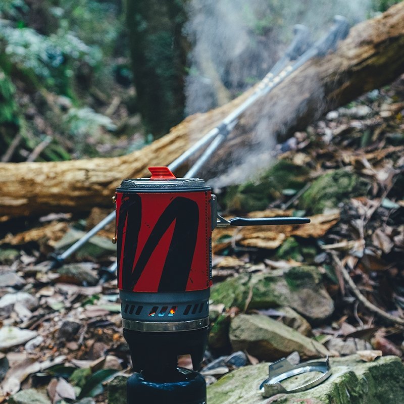 FireMaple Polaris Réchaud Camping 1 L Rouge Régulé