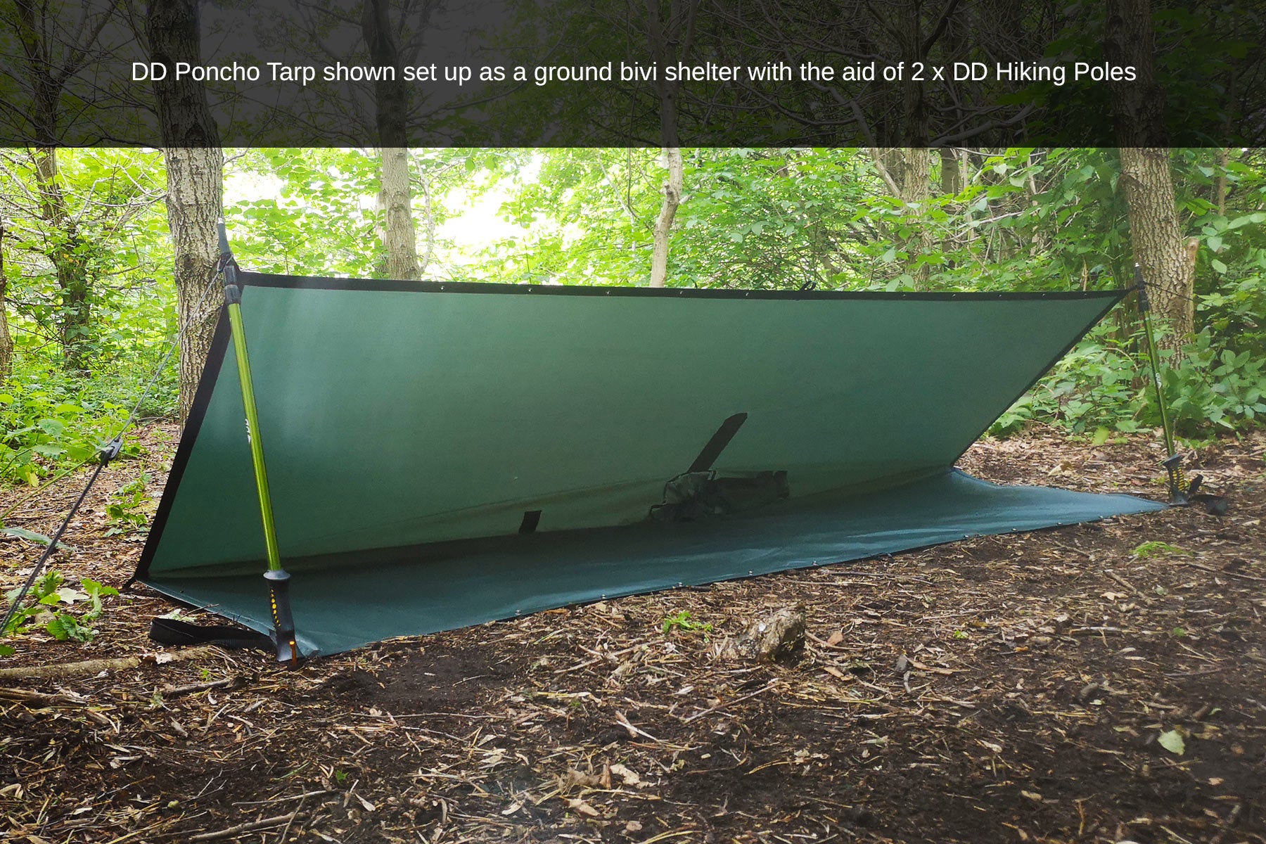 DD Hammocks Poncho Tarp poncho pluie 2,5 m