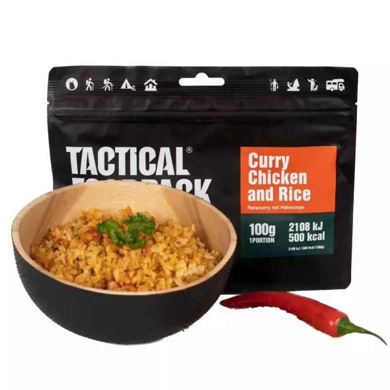 Tactical Foodpack repas lyophilisé Chili con carne
