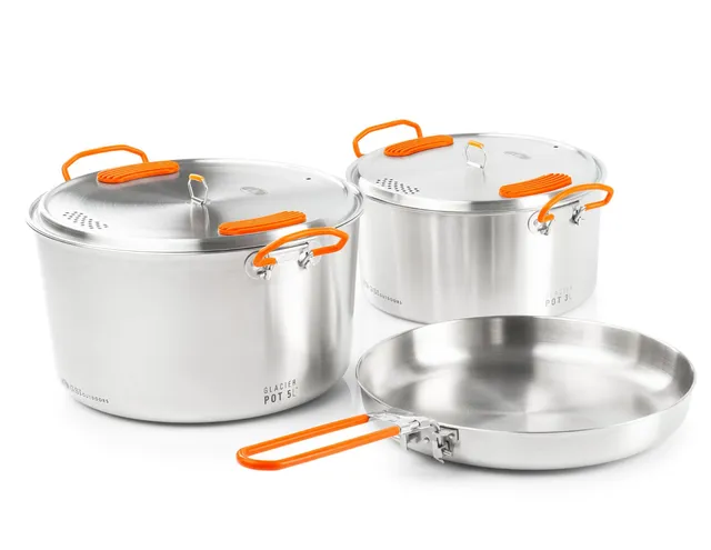 GSI Glacier Base Camper popote inox Large