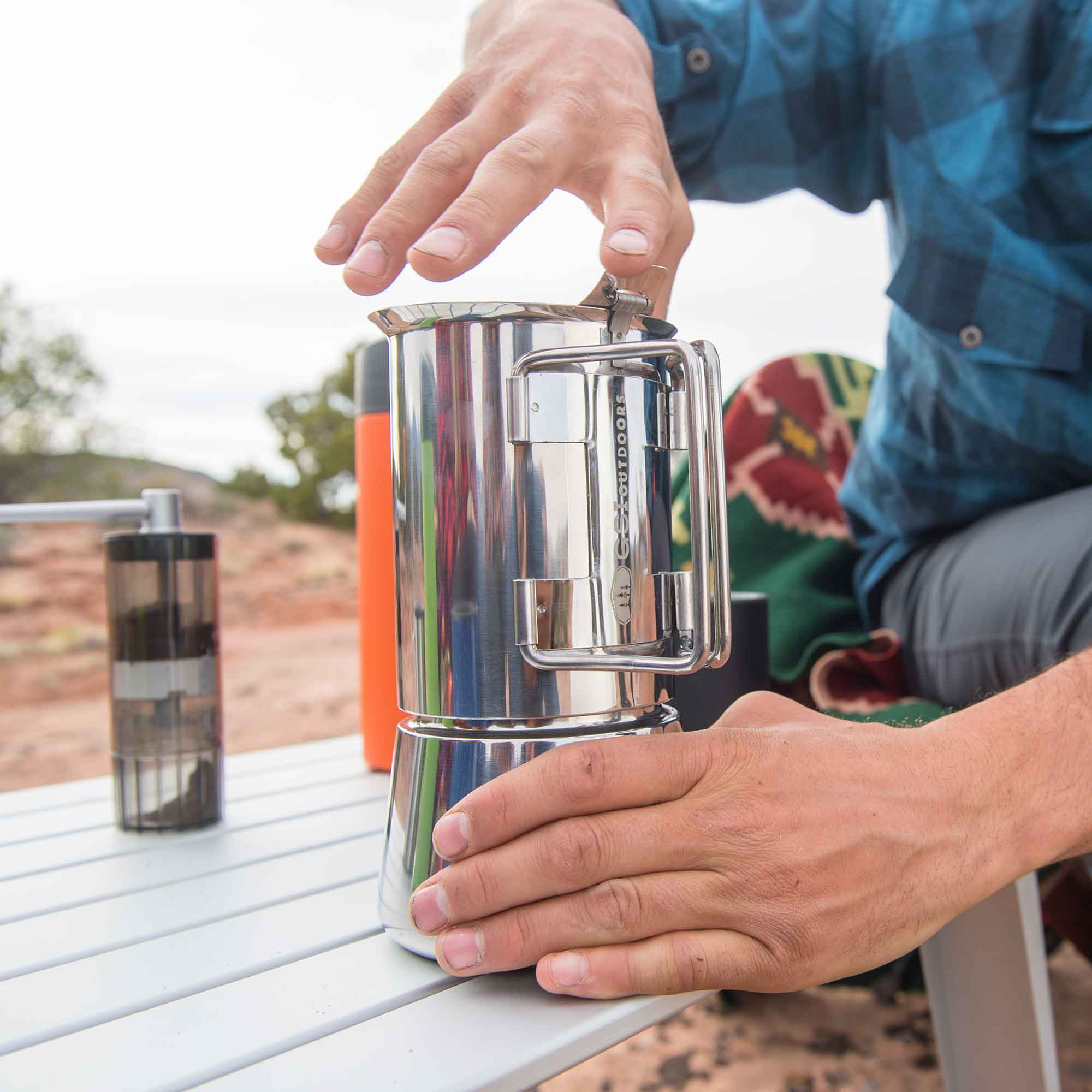 GSI Camp Coffee cafetière moka espresso camp