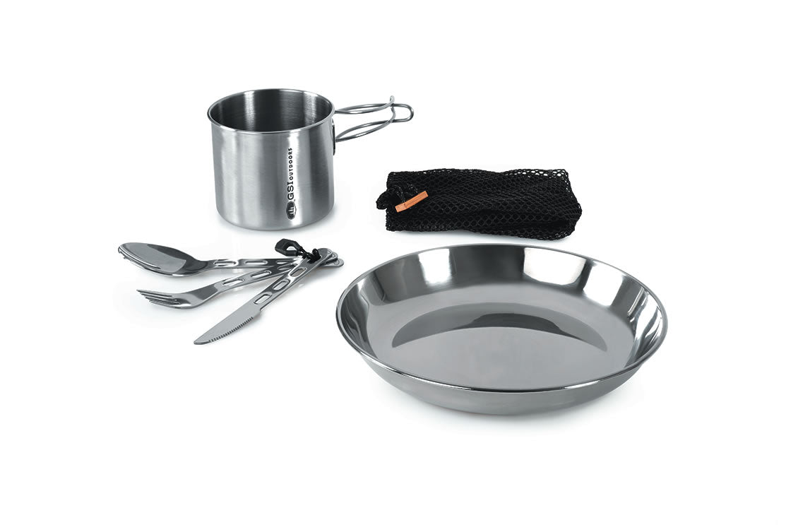 GSI Glacier set popote inox 1 personne + tasse 600 ml
