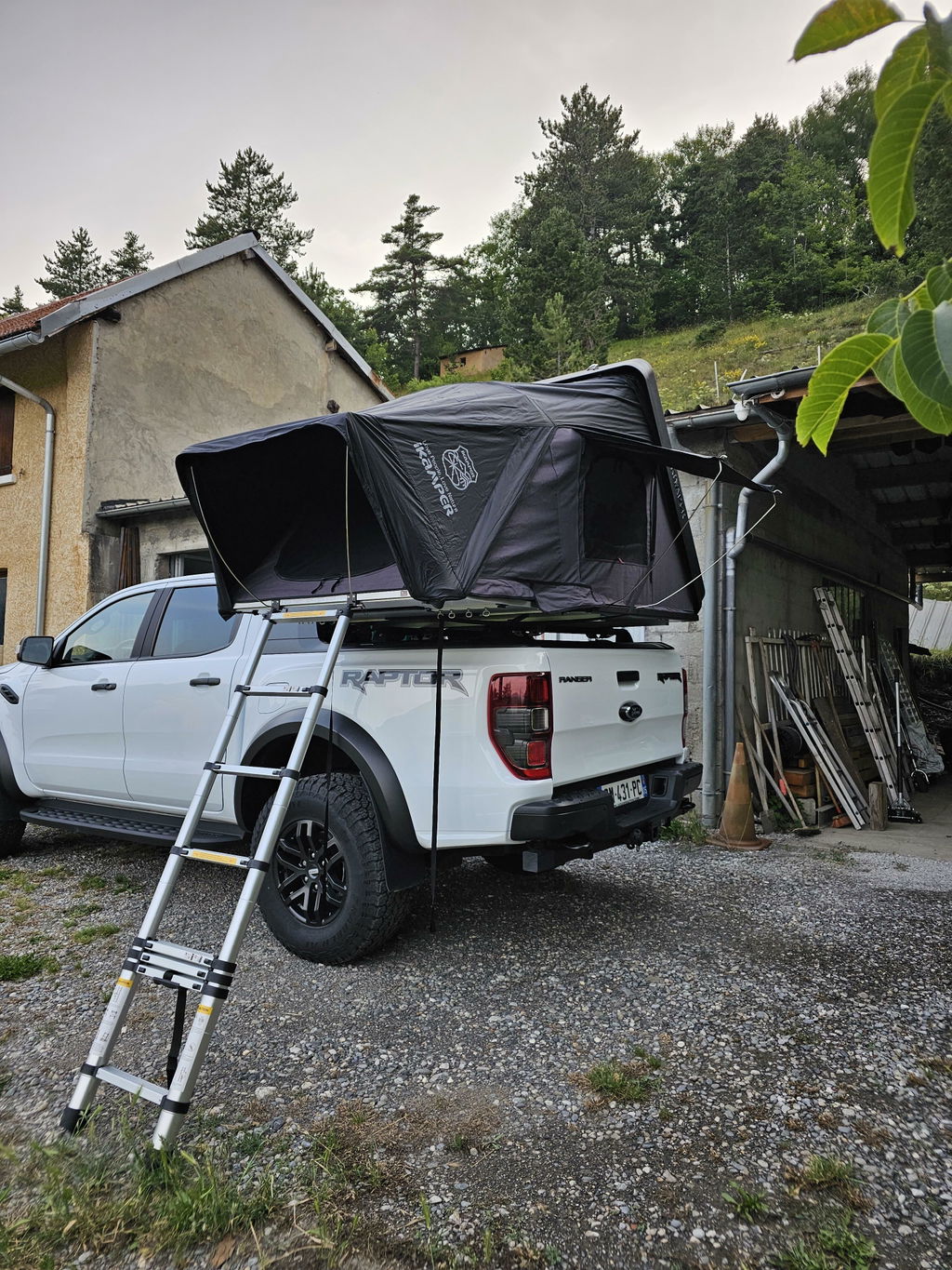 iKamper Skycamp 3.0 Mini tente de toit 2 places Noir
