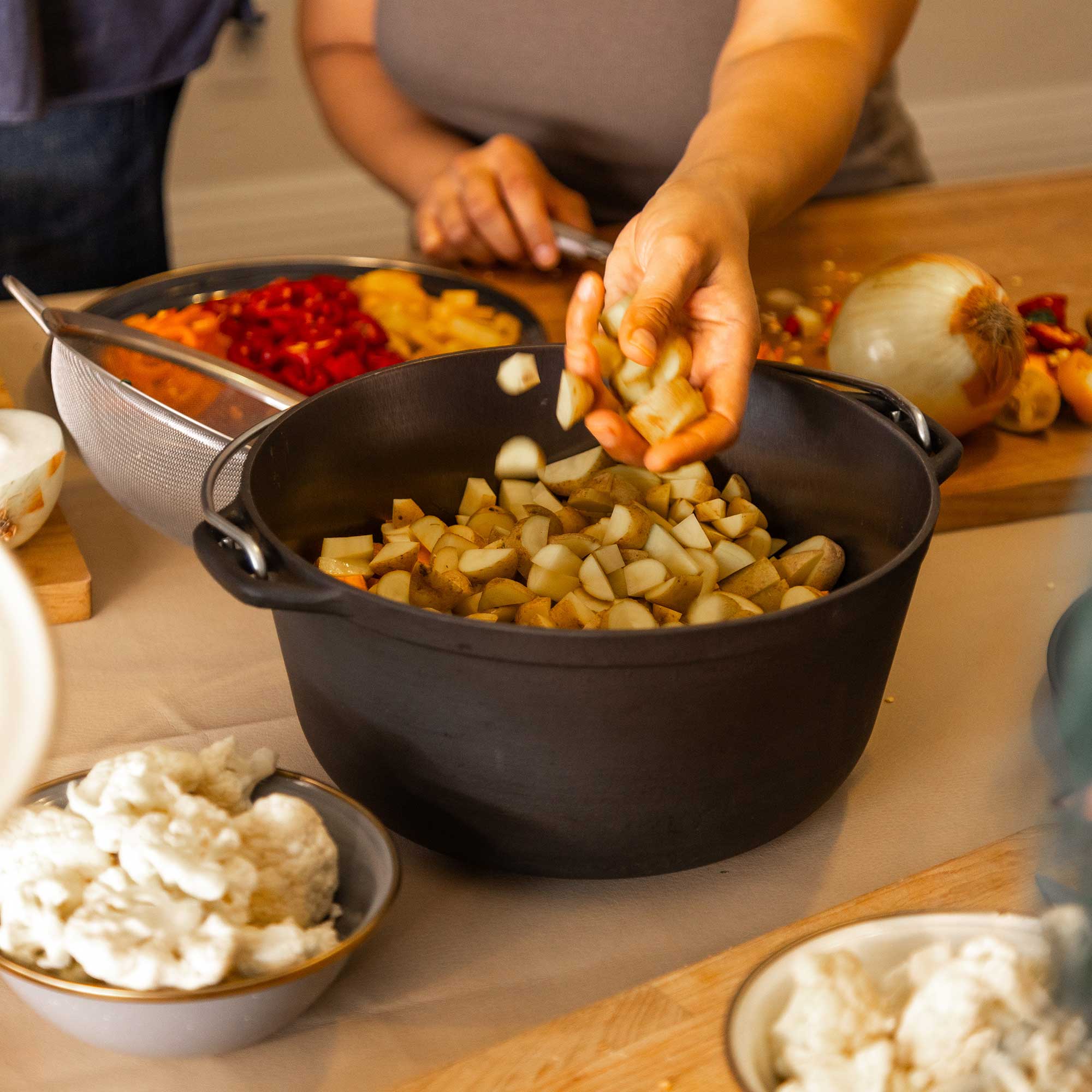 GSI Guidecast Dutch Oven cocotte fonte légère 5 QT