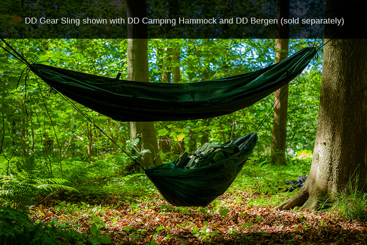 DD Gear Sling Filet Rangement Hamac Vert Olive