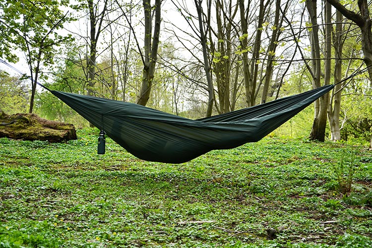 DD Chill Out hamac loisir vert olive porte-gobelet