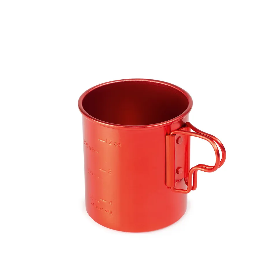 GSI Bugaboo gobelet camping 414 ml rouge aluminium