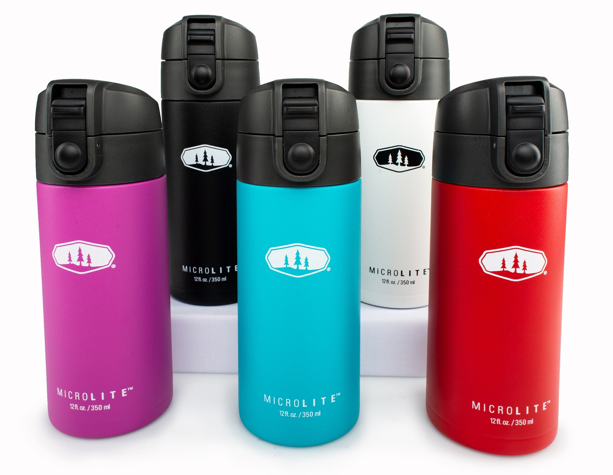 GSI Microlite 350 Flip gourde isotherme Fuchsia 350 ml inox