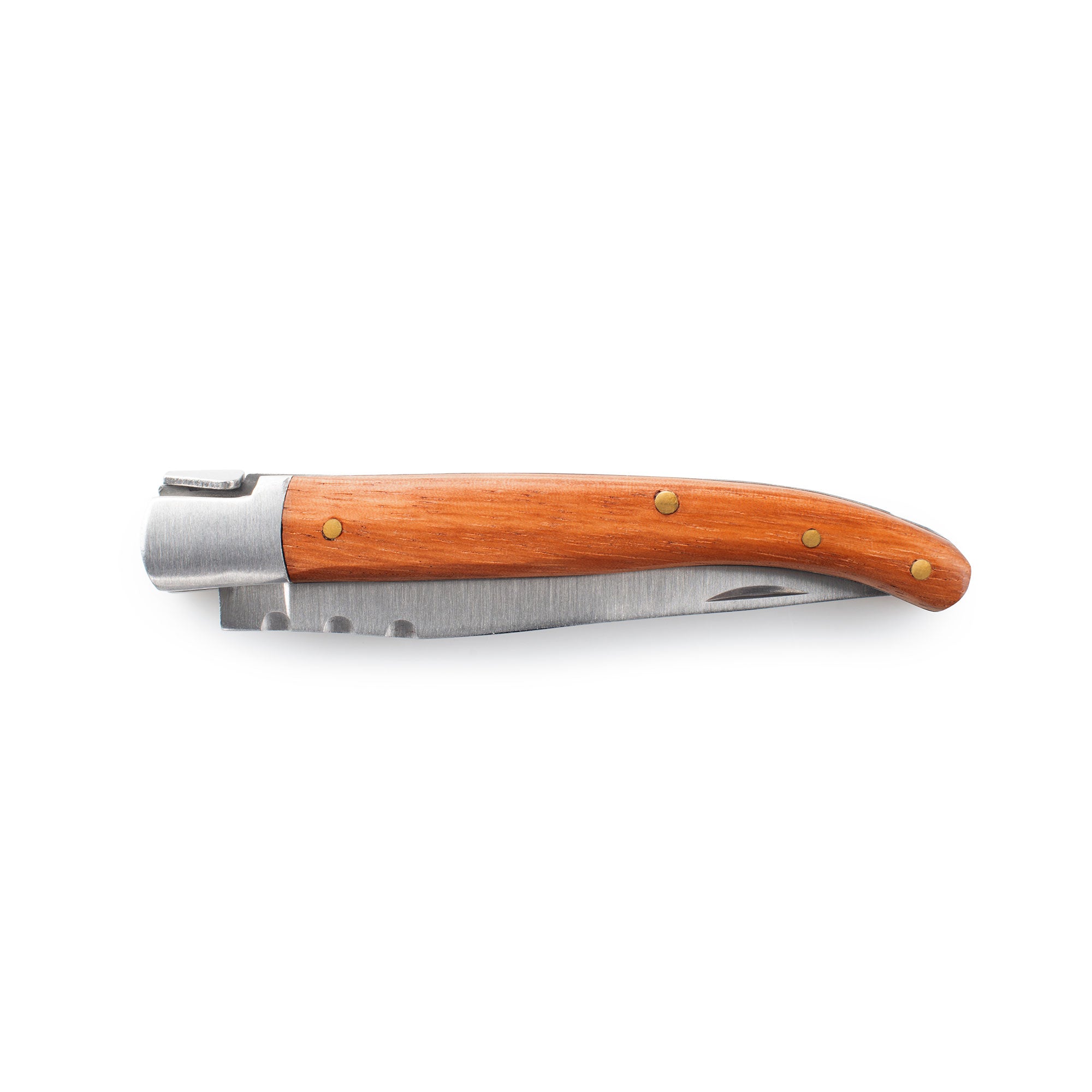 GSI Rakau set couteaux steak pliants inox bois