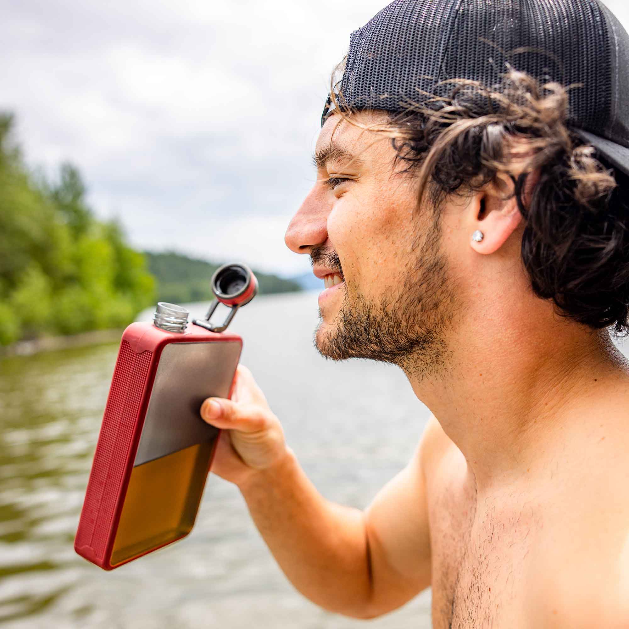 GSI Boulder 16 Flask flasque Haute Red