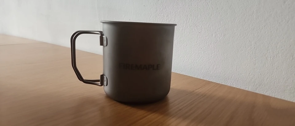FireMaple Alti popote titane 900 ml avec couvercle