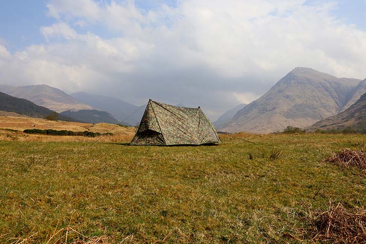 DD A-Frame tente canadienne multicam 2 places